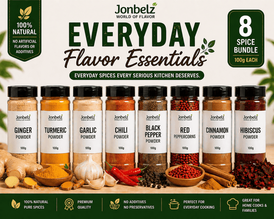 Everyday Flavor Essentials (8-Spice Bundle) – 100g Each